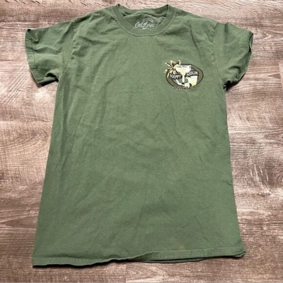 Out of Bounds Happy Hour Short Sleeve Shirt Size Small - Picture 1 of 7